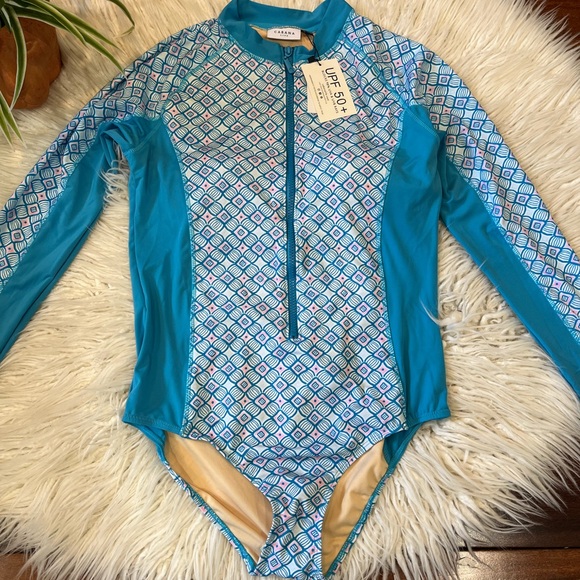 New🌿UPF 50 Preppy GEO Long Sleeve - Picture 4 of 9